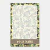 Woodland camouflage post-it® notes (Voorkant)