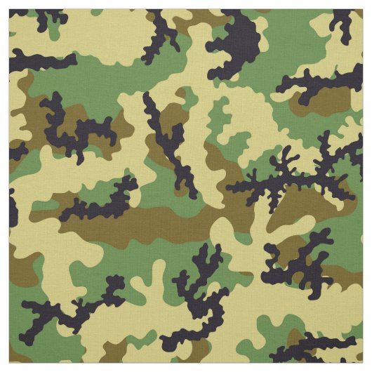 Woodland camouflage stof (Swatch)