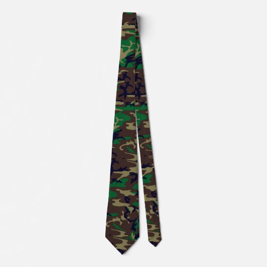 Woodland Camouflage Stropdas (Voorkant)
