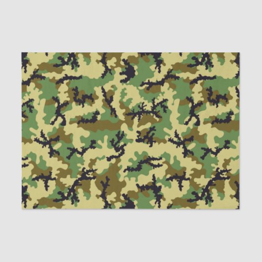 Woodland camouflage tissuepapier (Voorkant)