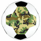 Woodland camouflage voetbal (Voorkant)