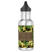 Woodland Camouflage Waterfles (Links)