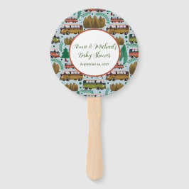 Woodland Camper Baby Jongensdouche Handwaaier