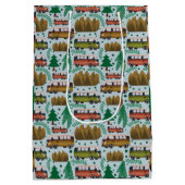 Woodland Camper Blue Medium Cadeauzakje (Achterkant)