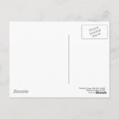 Woodland Canopy 01 BW Briefkaart (Achterkant)