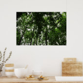 Woodland Canopy 01 Poster (Keuken)