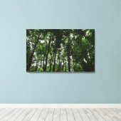 Woodland Canopy 02 Canvas Afdruk (Insitu (Houten vloer))