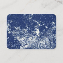 Woodland Canopy 02 - Cyanotype Effect