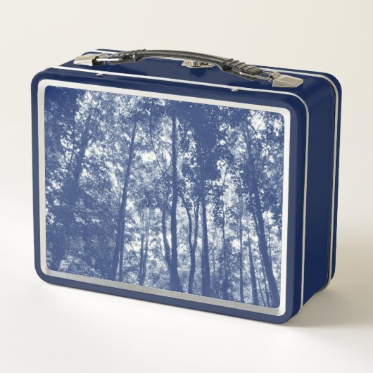 Woodland Canopy - Cyanotype Effect (Achterkant)