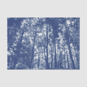 Woodland Canopy - Cyanotype Effect Tissuepapier
