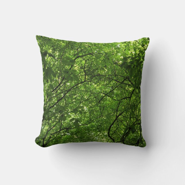 Woodland Canopy Kussen (Voorkant)