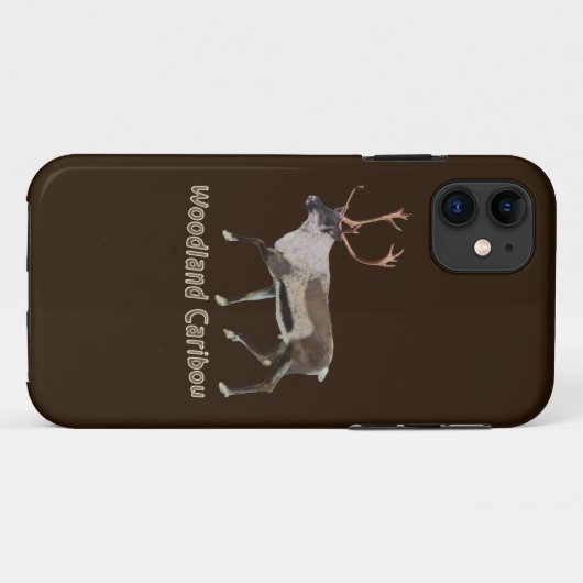 Woodland Cariou Case-Mate iPhone Case (Achterkant (horizontaal))