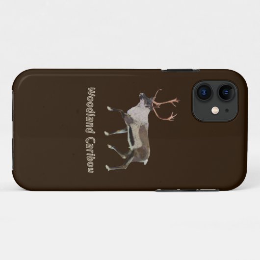 Woodland Cariou Case-Mate iPhone Case (Achterkant (horizontaal))