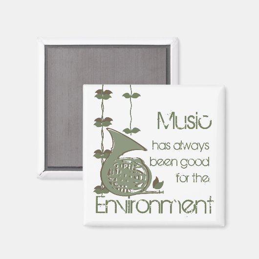Woodland Charm Music Magneet (Voorkant / Achterkant)