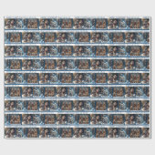 Woodland Christmas Animals - van ons allemaal Cadeaupapier (Vlak)