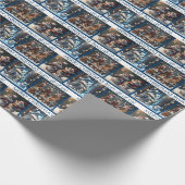 Woodland Christmas Animals - van ons allemaal Cadeaupapier (Hoek)