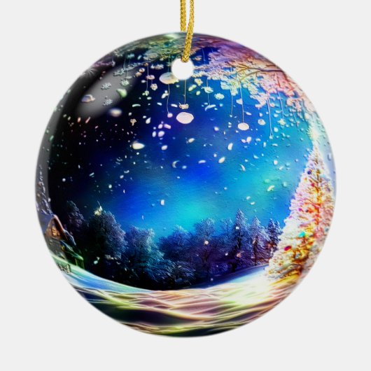 Woodland Christmas Ornament (Voorkant)