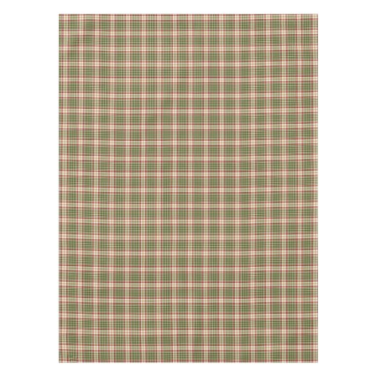 Woodland Christmas Plaid Tafelkleed (Voorkant)