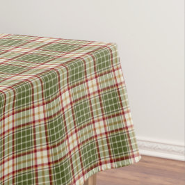 Woodland Christmas Plaid Tafelkleed