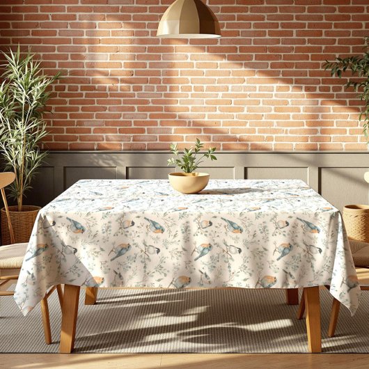 Woodland Christmas Robin Birds – Kitchen Decor Tafelkleed