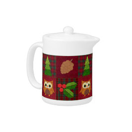 Woodland Christmas Theepot