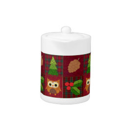 Woodland Christmas Theepot