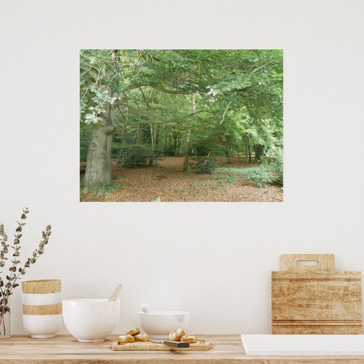 Woodland Clearing Print (Keuken)