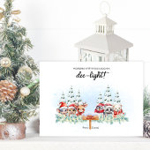 Woodland Co-Worker Holiday Kaart