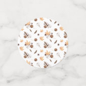 Woodland Confetti | Boho Hedgehogs Party (Kleine voorkant)