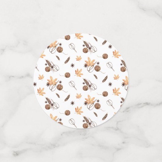 Woodland Confetti | Boho Hedgehogs Party (Kleine voorkant)