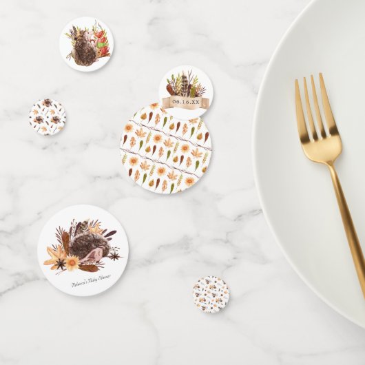 Woodland Confetti | Boho Hedgehogs Party (Groep)
