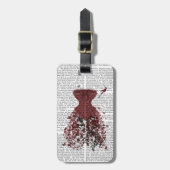 Woodland Corset 2 Bagagelabel (Voorkant verticaal)