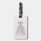 Woodland Corset 2 Bagagelabel (Achterkant verticaal)