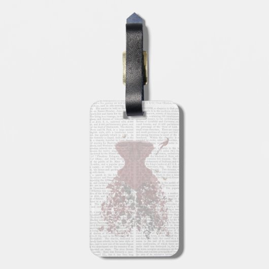 Woodland Corset 2 Bagagelabel (Achterkant verticaal)