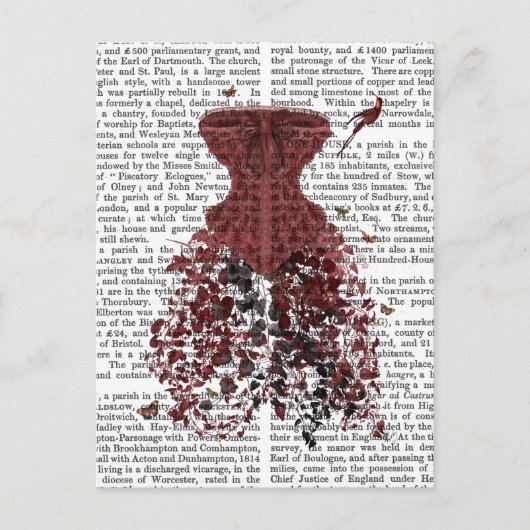 Woodland Corset 2 Briefkaart (Voorkant)