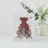 Woodland Corset 2 Briefkaart (Staand voorkant)