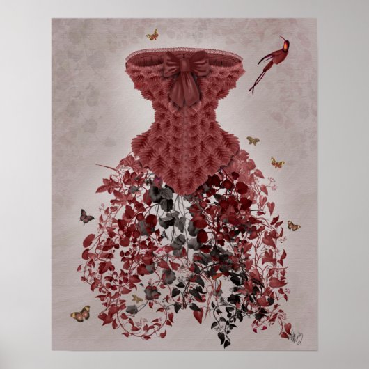 Woodland Corset Poster (Voorkant)