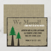 Woodland Country New Home Aankondiging (Voorkant / Achterkant)