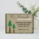 Woodland Country New Home Aankondiging (Staand voorkant)