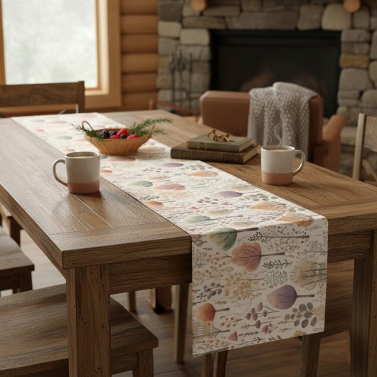 Woodland Cozy Cabin Family Dining Medium Tafelloper