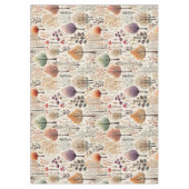 Woodland Cozy Cabin Family Dining Tafelkleed (Voorkant)