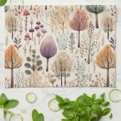 Woodland Cozy Cabin  Theedoek (Gevouwen)