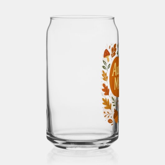 Woodland Cozy Vibes Mok Blikvorm Glas (Rechts)