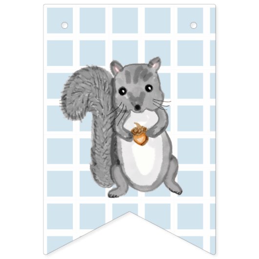 Woodland Creater Baby shower Vlaggetjes (Derde vlag)