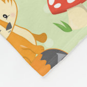 Woodland Creates unisex baby fleece blanket Deken (Hoek)