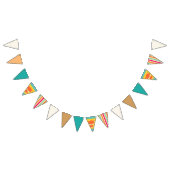 Woodland Creature Fox Flag Party Banner (Alle)