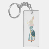 Woodland Creature- Keychain (BUNNY) (Voorkant Links)