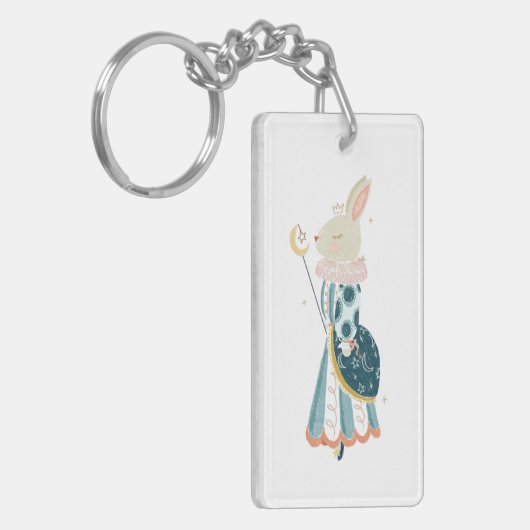 Woodland Creature- Keychain (BUNNY) (Voorkant Links)
