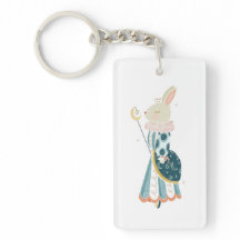 Woodland Creature- Keychain (BUNNY)