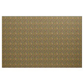 Woodland Creatures and Leaves Pattern Stof (Yard (91,4 cm))